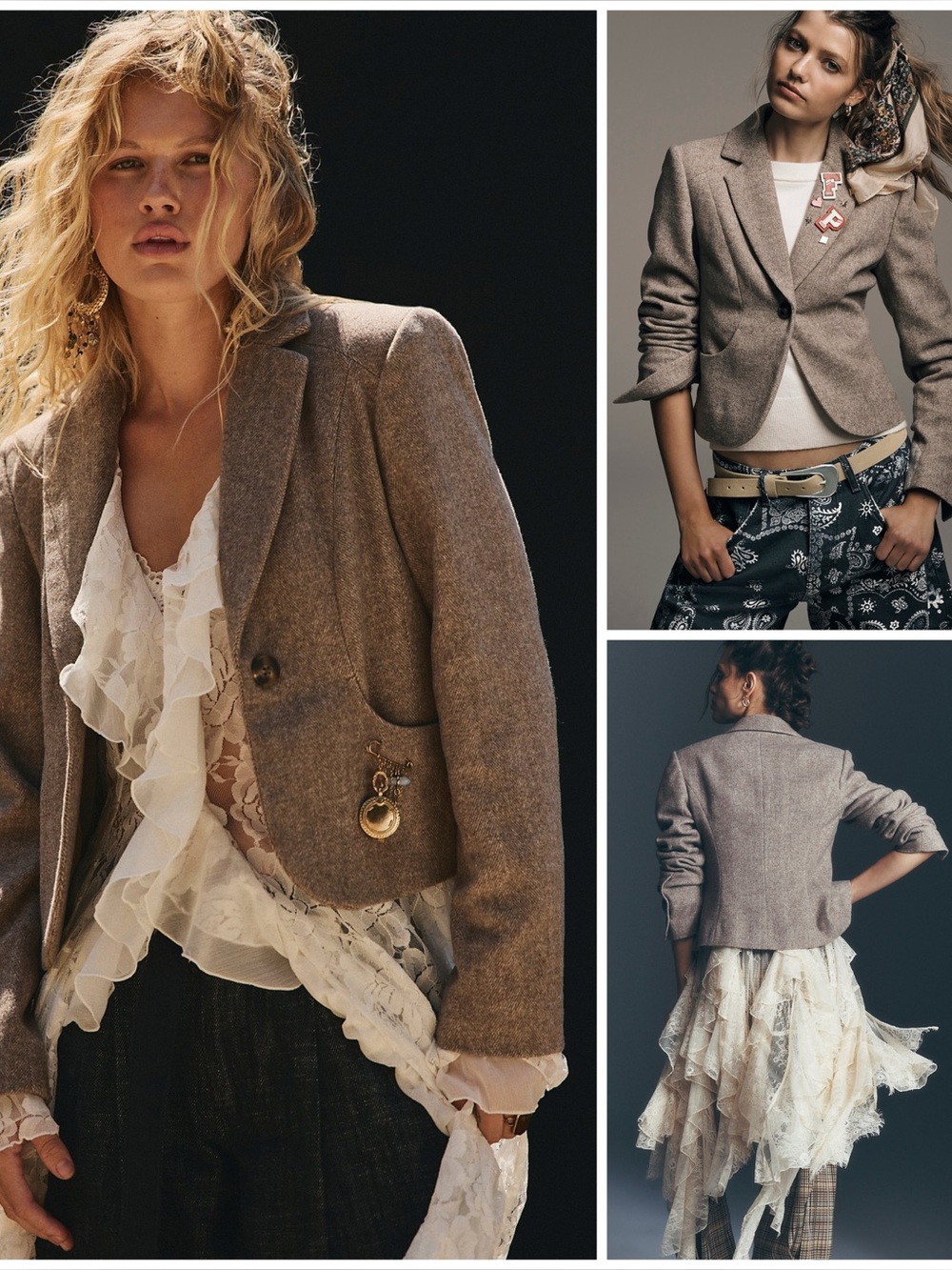𝓯𝓹 Free People ~ Whip Smart Blazer